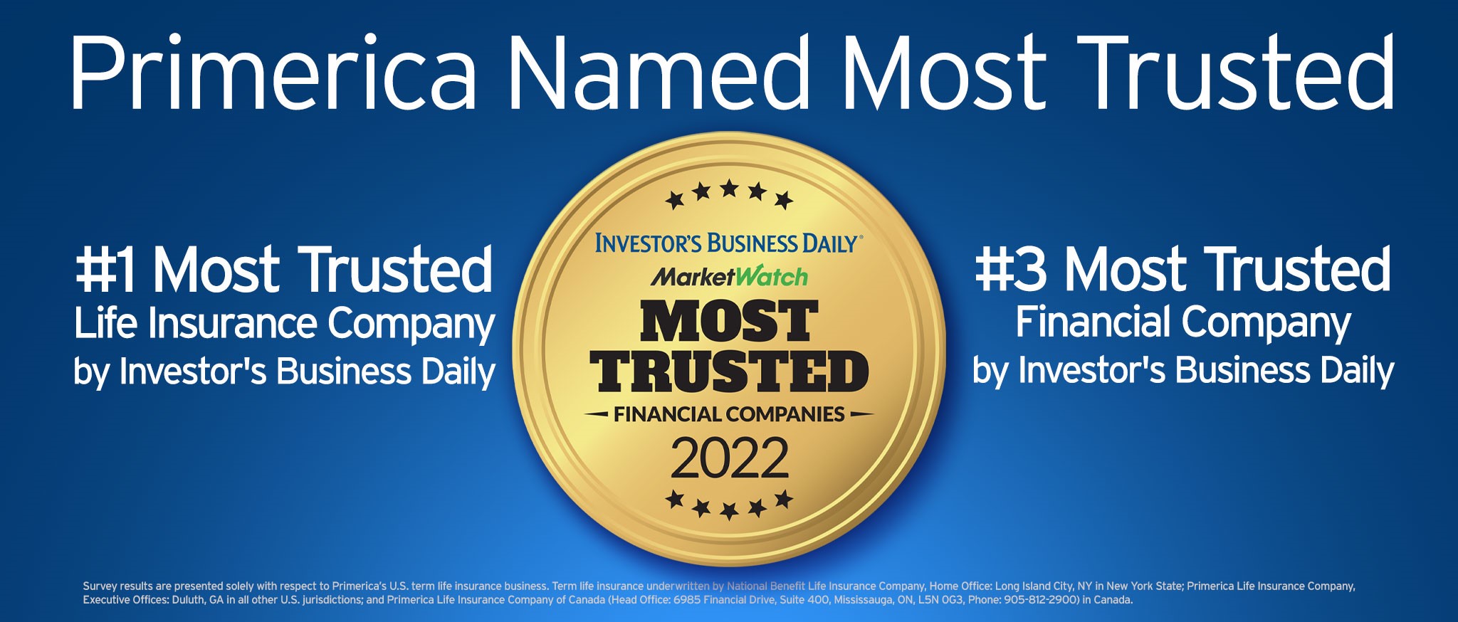 Primerica Named Most Trusted by Investor's Business Daily